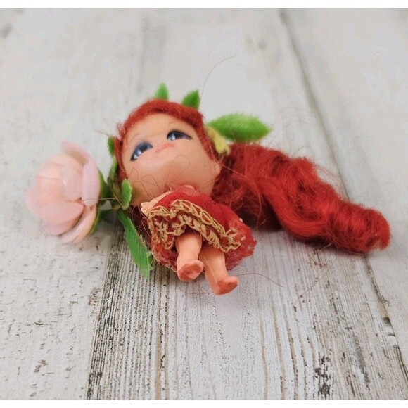 Vintage Mattel Liddle Kiddles Kologne Doll Rosebud 2" 1960s #3702 - Picture 4 of 4